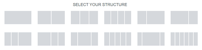 elementor layout structure